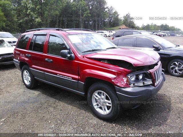 1J4GX48N84C401750 - 2004 JEEP GRAND CHEROKEE LAREDO/COLUMBIA/FREEDOM 红色 照片 1