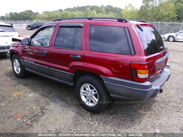 1J4GX48N84C401750 - 2004 JEEP GRAND CHEROKEE LAREDO/COLUMBIA/FREEDOM 红色 照片 3