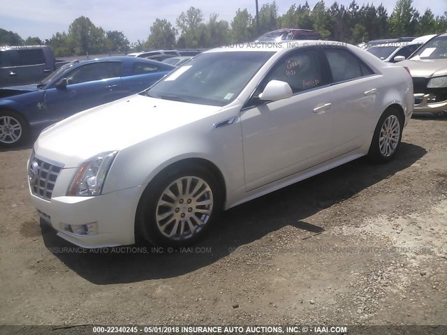 1G6DJ5E35D0111425 - 2013 CADILLAC CTS PERFORMANCE COLLECTION Белый фото 2