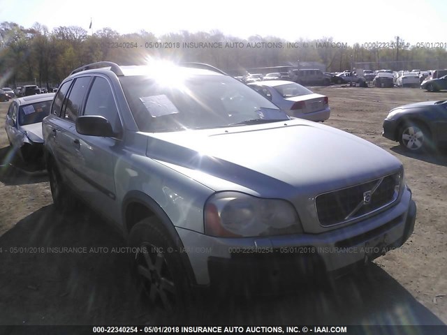 YV1CM59H441069727 - 2004 VOLVO XC90 SILVER photo 1