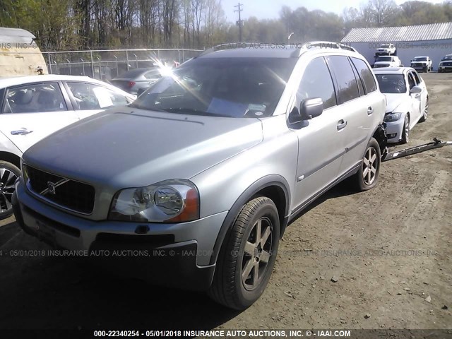 YV1CM59H441069727 - 2004 VOLVO XC90 SILVER photo 2