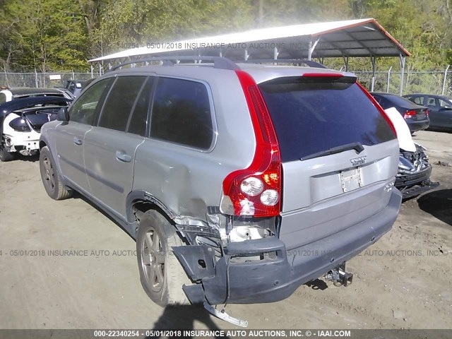 YV1CM59H441069727 - 2004 VOLVO XC90 SILVER photo 3