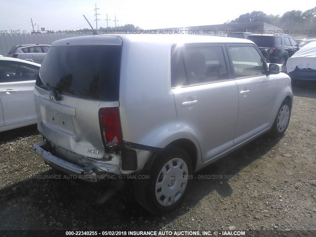 JTLZE4FE0A1103048 - 2010 TOYOTA SCION XB GRAY photo 4
