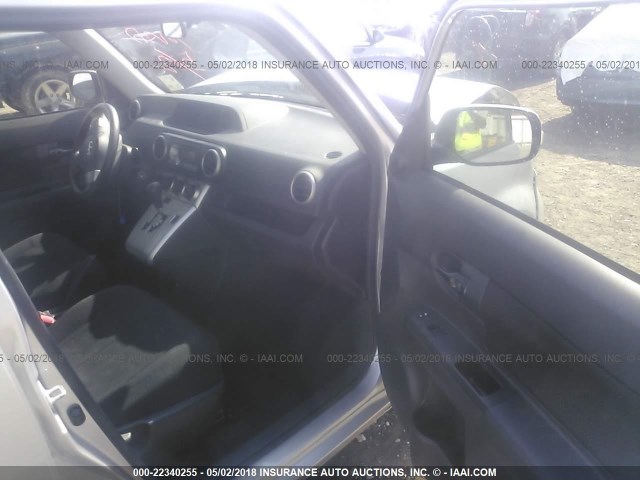JTLZE4FE0A1103048 - 2010 TOYOTA SCION XB GRAY photo 5