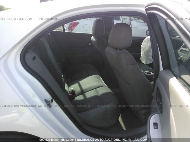 1G11B5SL1FF272154 - 2015 CHEVROLET MALIBU LS WHITE photo 8