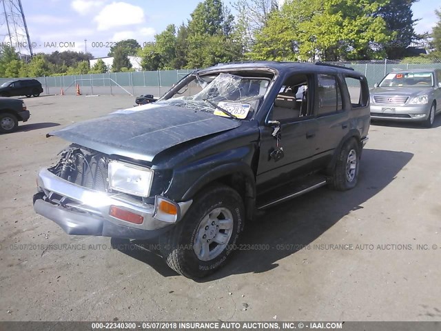 JT3HN86R8W0167082 - 1998 TOYOTA 4RUNNER SR5 GREEN photo 2