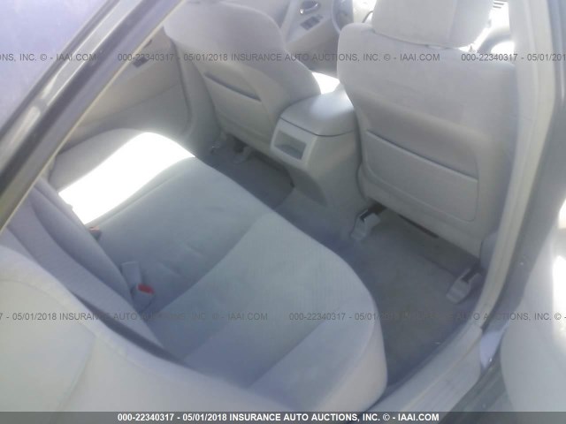 4T1BE46K39U828149 - 2009 TOYOTA CAMRY SE/LE/XLE GRAY photo 8