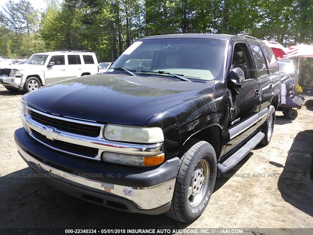 1GNEC13Z73R137537 - 2003 CHEVROLET TAHOE C1500 BLACK photo 2