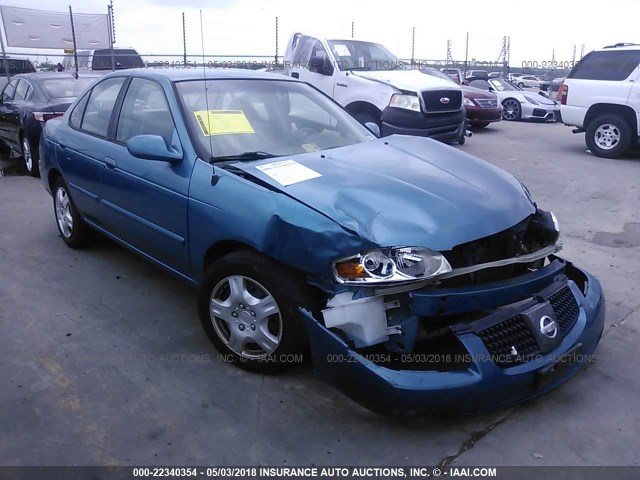 3N1CB51D04L920258 - 2004 NISSAN SENTRA 1.8/1.8S BLUE photo 1