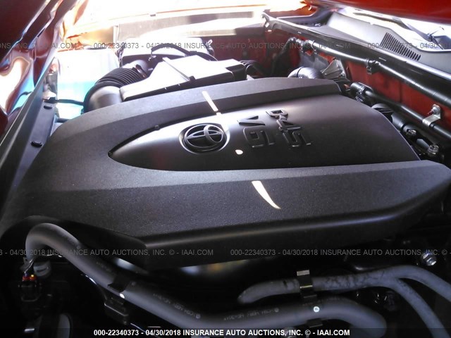 3TMCZ5AN8HM098830 - 2017 TOYOTA TACOMA DBL CAB/SR/TRDSPT/OR/PRO ნარინჯისფერი ფოტო 10