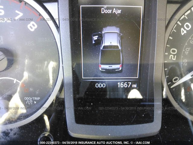 3TMCZ5AN8HM098830 - 2017 TOYOTA TACOMA DBL CAB/SR/TRDSPT/OR/PRO ნარინჯისფერი ფოტო 7