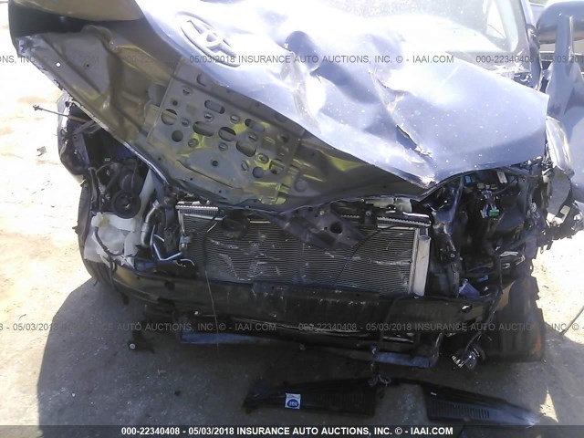 5TDKK3DC8ES520928 - 2014 TOYOTA SIENNA LE 蓝色 照片 6