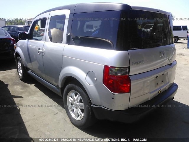 5J6YH28726L019336 - 2006 HONDA ELEMENT EX SILVER photo 3