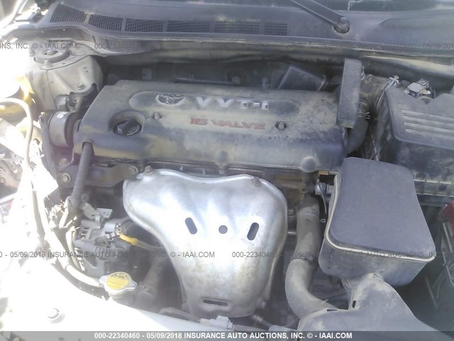 4T1BE46K07U096964 - 2007 TOYOTA CAMRY NEW GENERAT CE/LE/XLE/SE SILVER photo 10