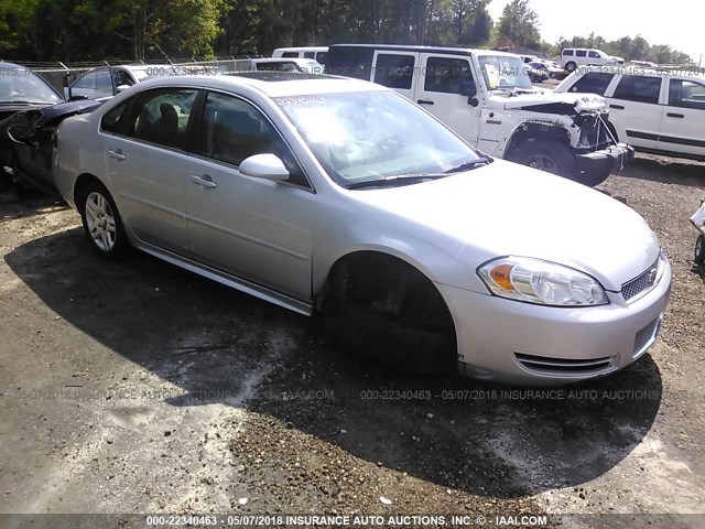 2G1WB5E30G1103981 - 2016 CHEVROLET IMPALA LIMITED LT SILVER photo 1