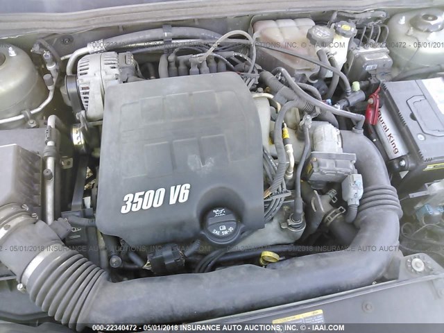 1G1ZT54885F286608 - 2005 CHEVROLET MALIBU LS ოქროსფერი ფოტო 10