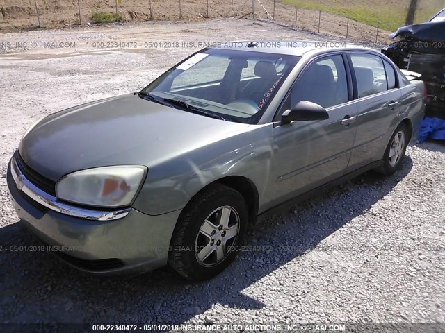 1G1ZT54885F286608 - 2005 CHEVROLET MALIBU LS ოქროსფერი ფოტო 2