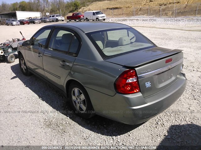1G1ZT54885F286608 - 2005 CHEVROLET MALIBU LS ოქროსფერი ფოტო 3