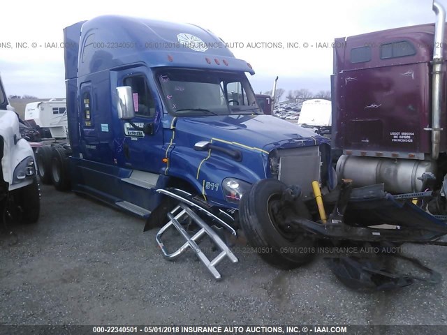 3AKJGLD56GSHA9320 - 2016 FREIGHTLINER CASCADIA 125  BLUE photo 1