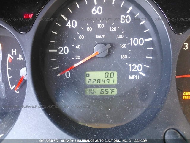 JF1SG65604H751715 - 2004 SUBARU FORESTER 2.5XS ოქროსფერი ფოტო 7