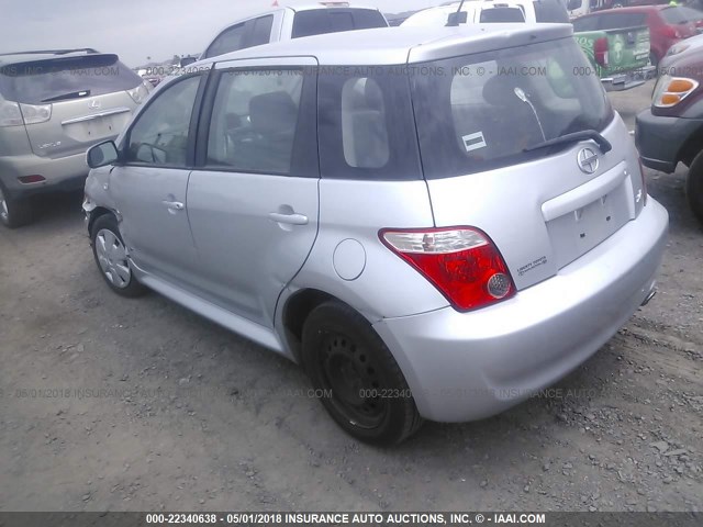 JTKKT624360149443 - 2006 TOYOTA SCION XA ვერცხლისფერი ფოტო 3