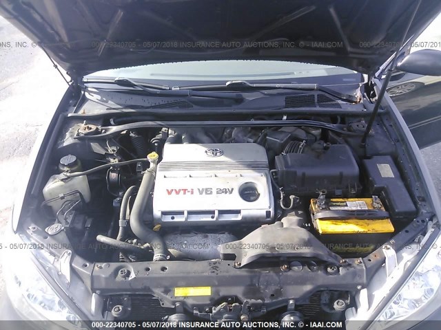 4T1BF32KX3U047357 - 2003 TOYOTA CAMRY LE/XLE/SE BLACK photo 10