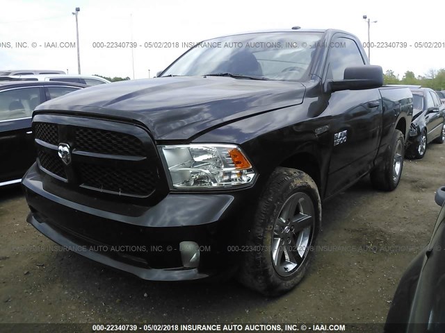 3C6JR6AG8FG631163 - 2015 RAM 1500 ST BLACK photo 2