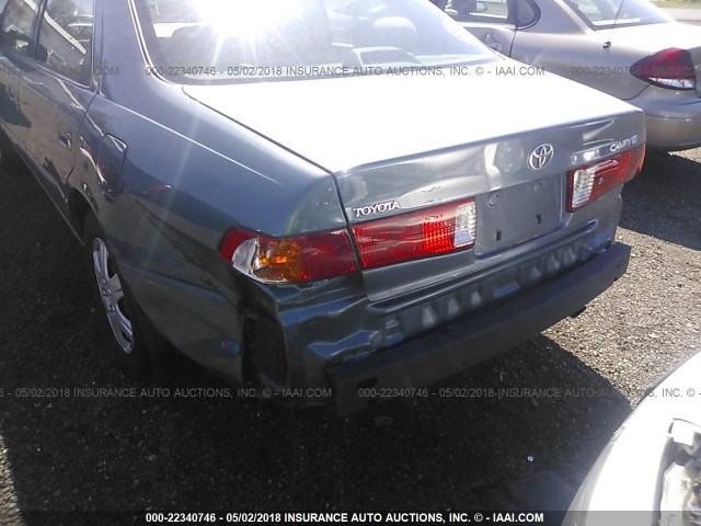 JT2BG22K7Y0488981 - 2000 TOYOTA CAMRY CE/LE/XLE BLUE photo 6