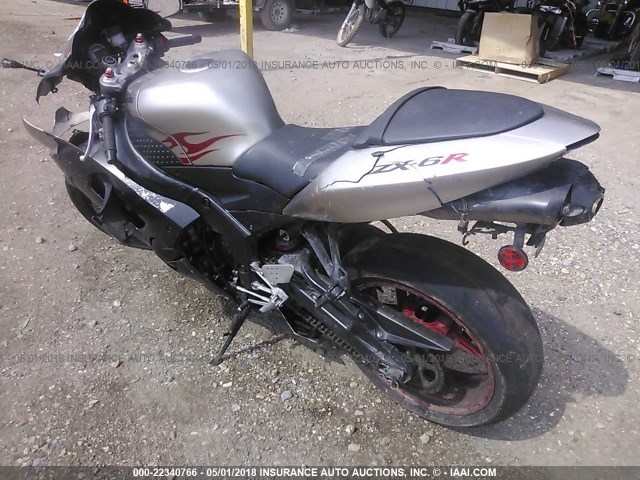 JKBZXJD176A001814 - 2006 KAWASAKI ZX636 C1 TAN photo 3