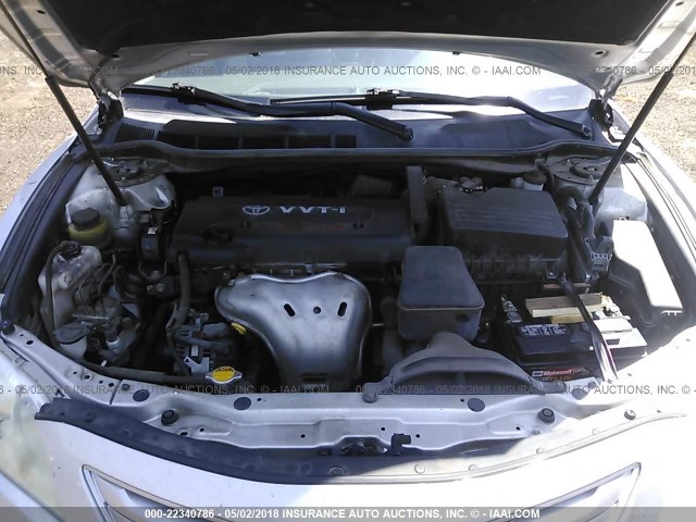 4T1BE46K49U405970 - 2009 TOYOTA CAMRY SE/LE/XLE 银色 照片 10