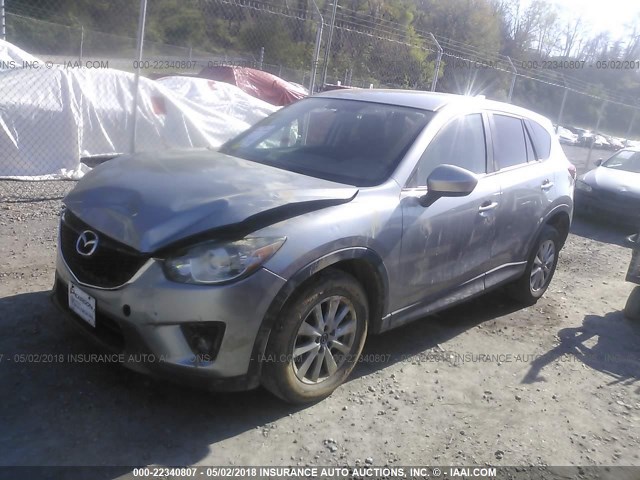 JM3KE2CE9D0133494 - 2013 MAZDA CX-5 TOURING GRAY photo 2