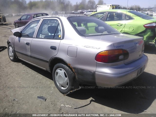 1Y1SK52891Z411411 - 2001 CHEVROLET GEO PRIZM LSI TAN photo 3