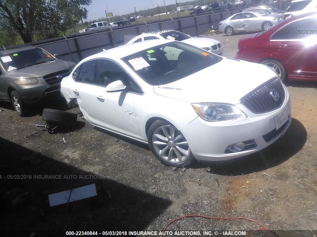 1G4PR5SK6E4154403 - 2014 BUICK VERANO CONVENIENCE WHITE photo 1