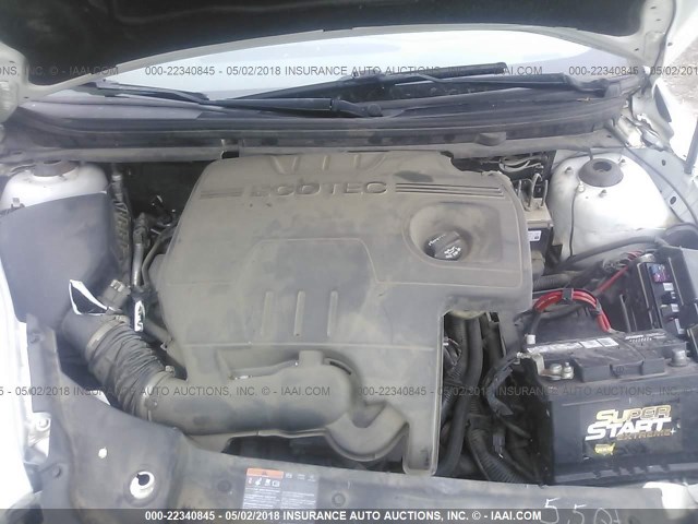 1G1ZA5EU9CF189139 - 2012 CHEVROLET MALIBU LS WHITE photo 10