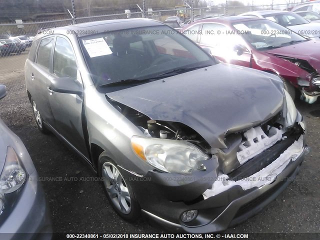 2T1KR32E25C424009 - 2005 TOYOTA COROLLA MATRIX XR GRAY photo 1