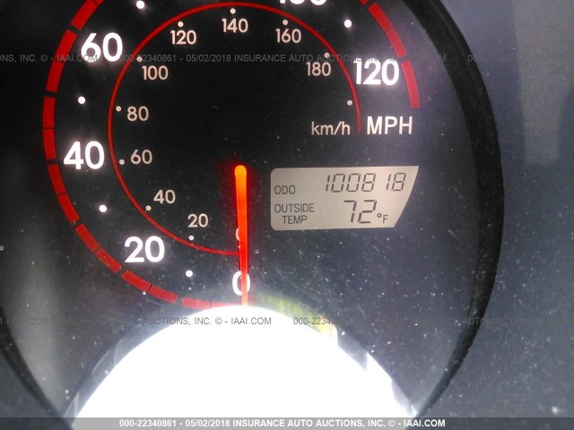 2T1KR32E25C424009 - 2005 TOYOTA COROLLA MATRIX XR GRAY photo 7