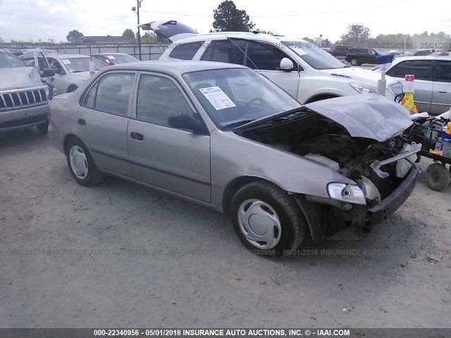 2T1BR12E6YC282269 - 2000 TOYOTA COROLLA VE/CE/LE TAN photo 1