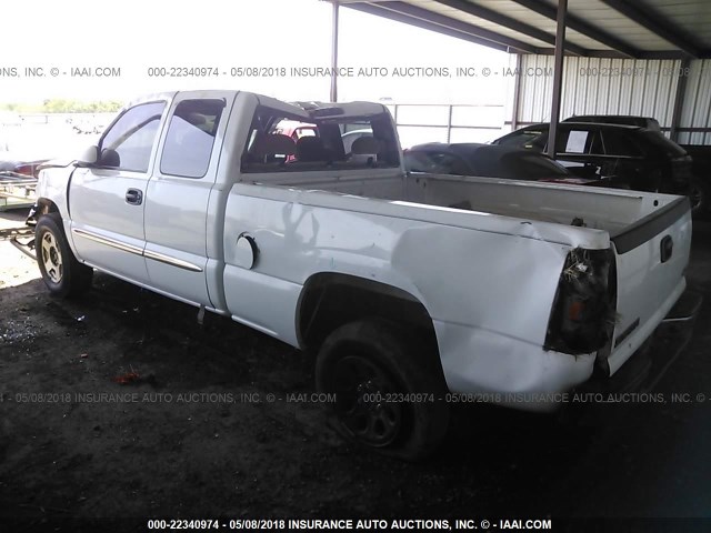 1GTEK19T44E334236 - 2004 GMC NEW SIERRA K1500 WHITE photo 3