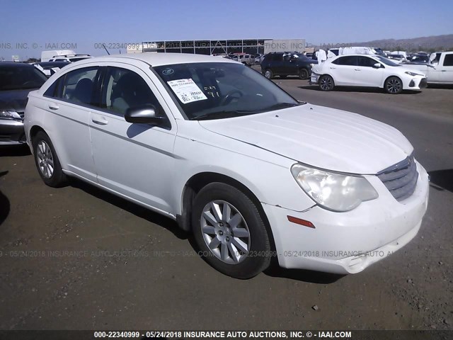 1C3LC46K37N591656 - 2007 CHRYSLER SEBRING WHITE photo 1