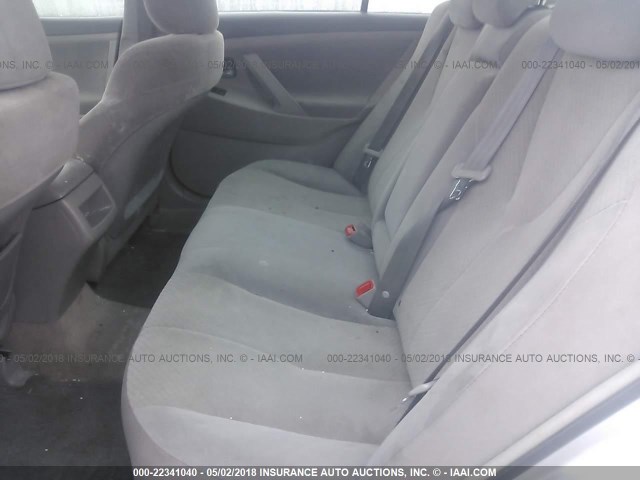 4T1BE46K49U276497 - 2009 TOYOTA CAMRY SE/LE/XLE 银色 照片 8