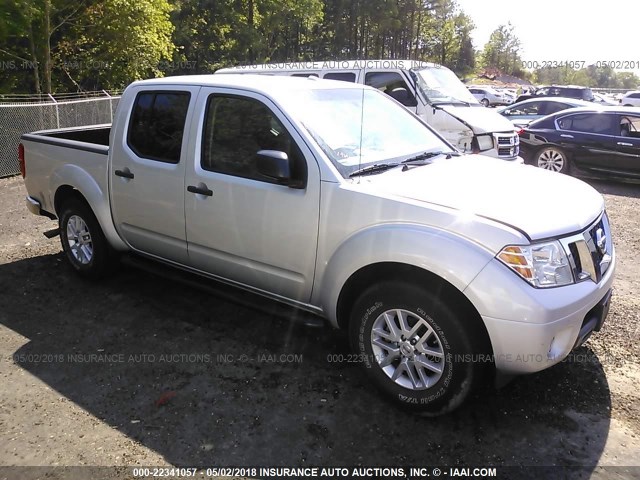 1N6AD0ER0EN740493 - 2014 NISSAN FRONTIER S/SV/SL/PRO-4X SILVER photo 1