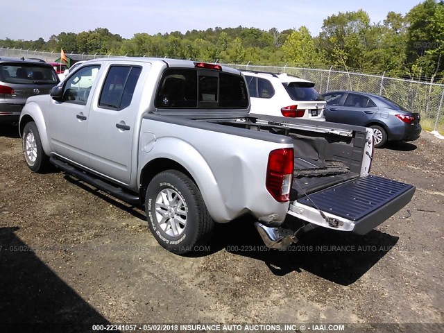 1N6AD0ER0EN740493 - 2014 NISSAN FRONTIER S/SV/SL/PRO-4X SILVER photo 3