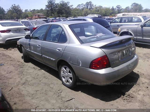 3N1CB51D06L588535 - 2006 NISSAN SENTRA 1.8/1.8S GRAY photo 3