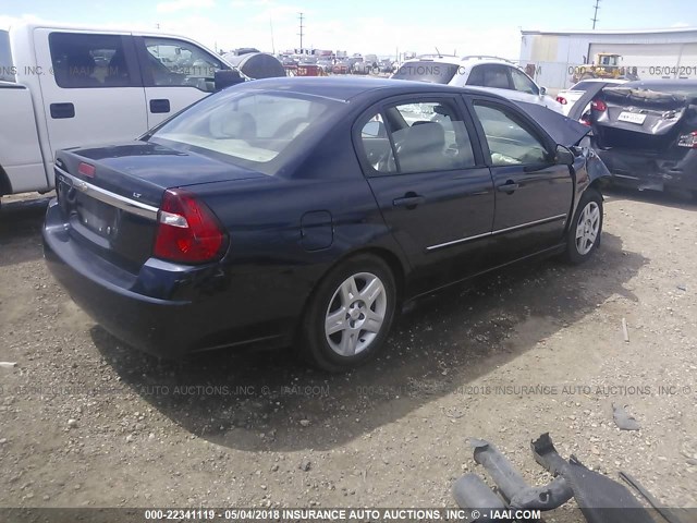 1G1ZT51F86F192149 - 2006 CHEVROLET MALIBU LT BLUE photo 4