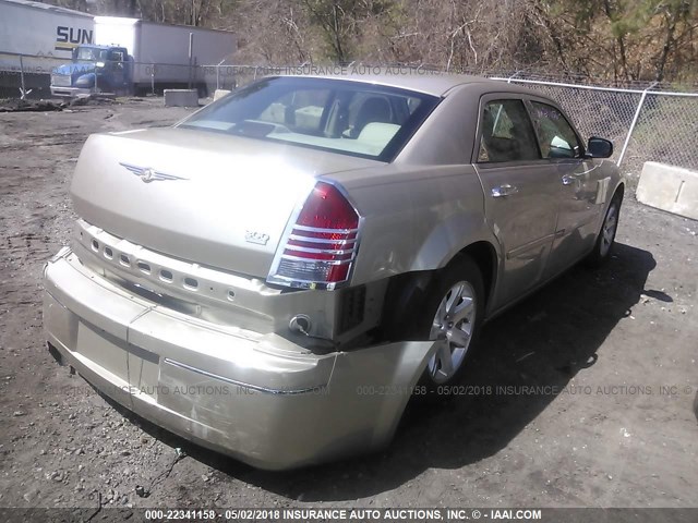 2C3KA53G66H193100 - 2006 CHRYSLER 300 TOURING GOLD photo 4