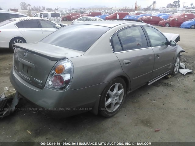 1N4BL11E33C254536 - 2003 NISSAN ALTIMA SE GOLD photo 4