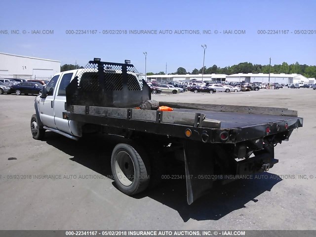 1FDXW47P76ED35996 - 2006 FORD F450 SUPER DUTY WHITE photo 3