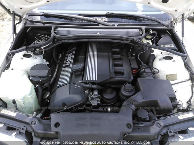 WBAAM3337YCD57122 - 2000 BMW 323 I WHITE photo 10