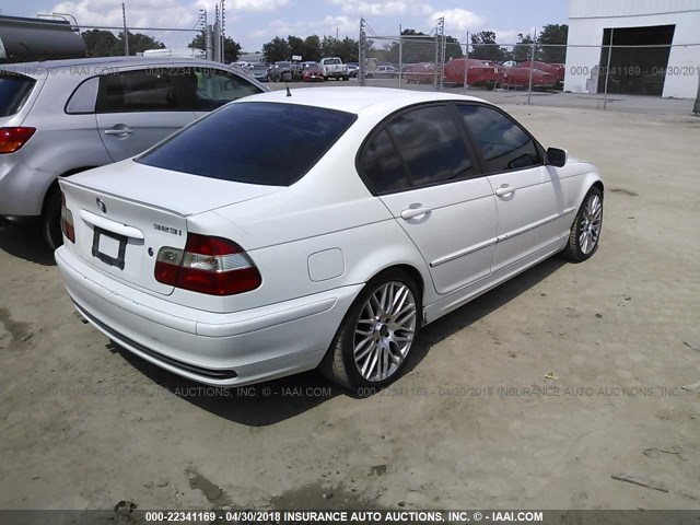WBAAM3337YCD57122 - 2000 BMW 323 I WHITE photo 4