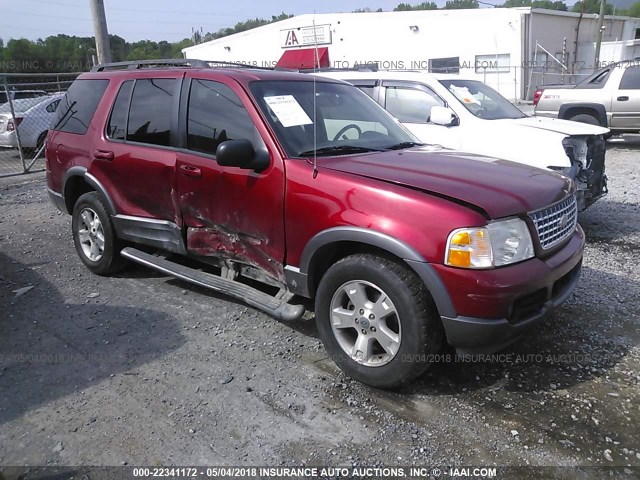 1FMZU63K63UB02956 - 2003 FORD EXPLORER XLT/XLT SPORT/NBX BURGUNDY photo 1